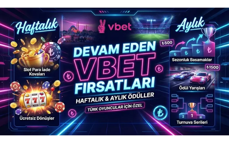 Spor Bahisçileri için Vbet Bonusları
